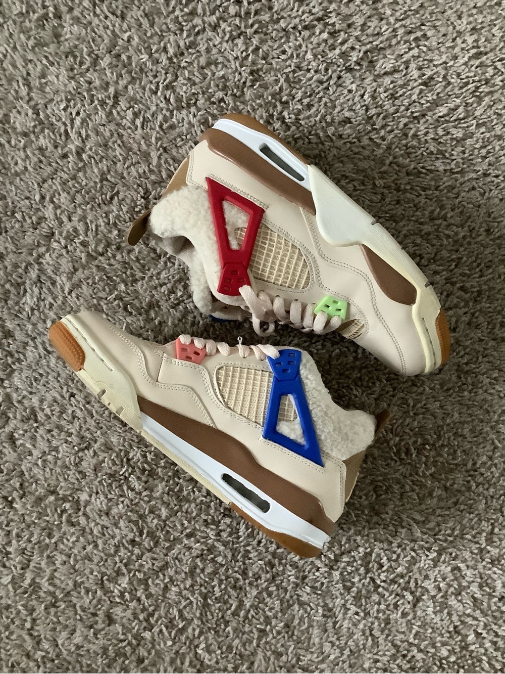 Kids Air Jordan 4 Retro GS “Wild Things” Sneakers
